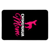 Womens Chihuahua Mama Magneet (Horizontaal)