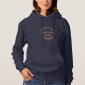 WOMEN'S CHOOSE HAPPY CHEER UP  PULLOVER HOODIE  (Voorkant)