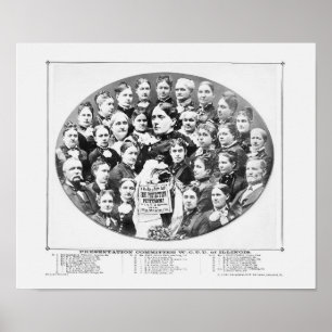 Women's Christelijk Temperance Union of Illinois Poster
