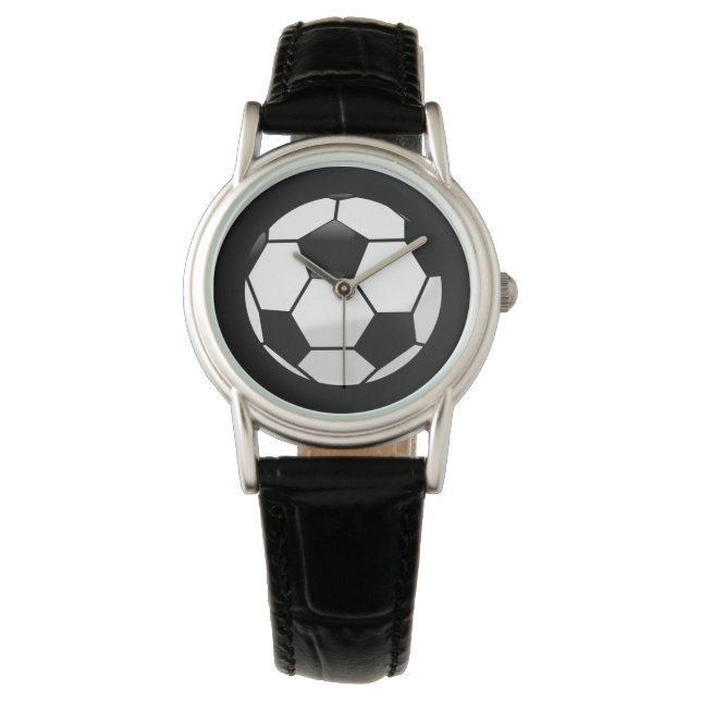 Womens Classic Horloge/Voetbal Horloge (Voorkant)