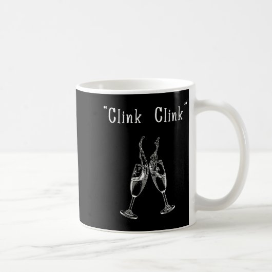 Womens Clink Clink V-neck Koffiemok (Rechts)