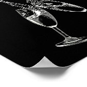 Womens Clink Clink V-neck  Poster (Hoek)