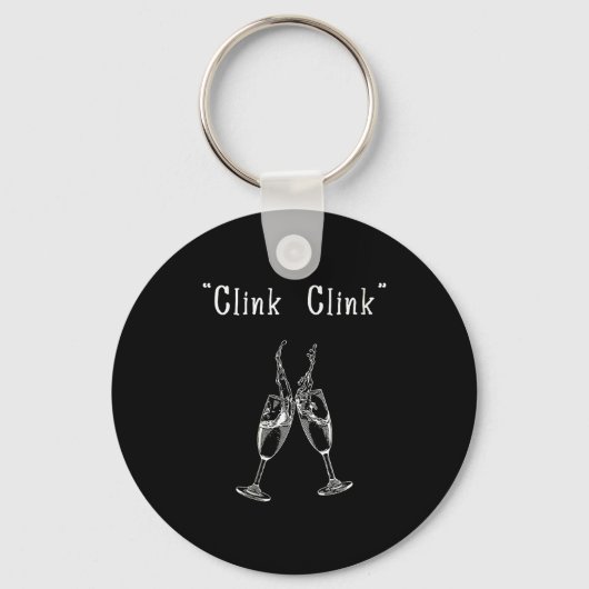 Womens Clink Clink V-neck  Sleutelhanger (Voorkant)