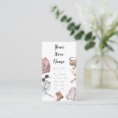 Womens Clothing Boutique Store Hours Visitekaartje (Staand voorkant)