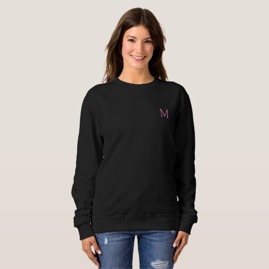 Womens Clothing Sweatshirt Apparel Monogram Trendy (Voorkant volledig)