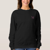 Womens Clothing Sweatshirt Apparel Monogram Trendy (Voorkant)