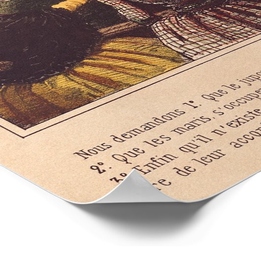 Women's Club, c.1848 Poster (Hoek)