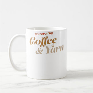 Womens Coffee And Yarn Funny Knitting Sewing Quilt Koffiemok