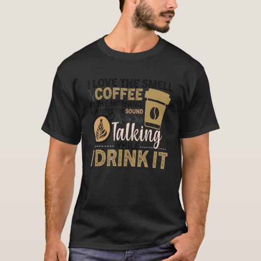 Womens Coffee Quote Barista Cool Coffee 54 T-shirt (Voorkant)