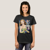 Women's Comic Hollywood Glamor in 1950 T-shirt (Voorkant volledig)