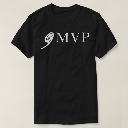 Womens Comma + La MVP Mevrouw Vice President Kamal T-shirt (Design voorkant)