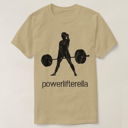 Womens Cool DeadliftDay Powerlift Retro Gym Workou T-shirt (Design voorkant)