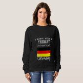 Womens Cool Germany Duitsland Trui (Voorkant volledig)