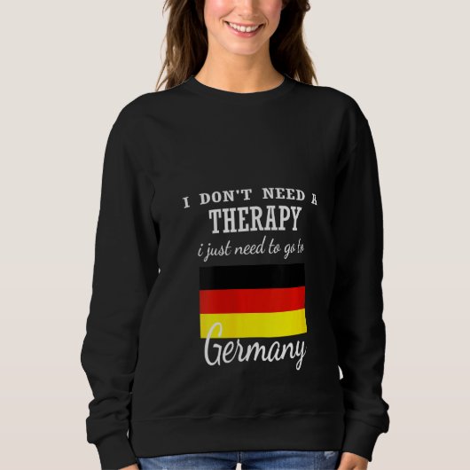 Womens Cool Germany Duitsland Trui (Voorkant)