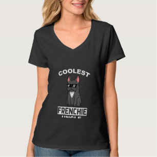 Womens Coolest French Bulldog Oom Dog 1 T-shirt