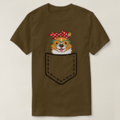 Womens Corgi Mom Corgi T-shirt (Design voorkant)