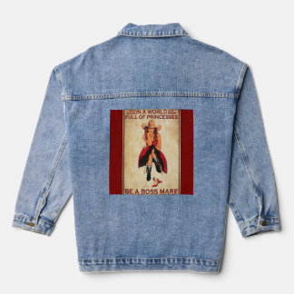 Women's Cowgirls Boss Mare Denim Jacket