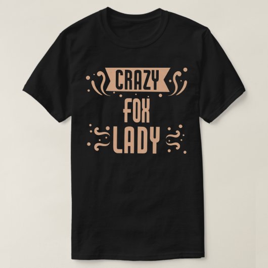 Womens Crazy Fo Lady Funny Premium T-shirt (Design voorkant)