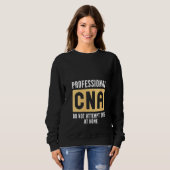 Womens Creative Certified Nursing Assistant Trui (Voorkant volledig)