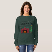 Womens Crewneck Most Wonderful Time of The Year Trui (Voorkant volledig)