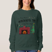 Womens Crewneck Most Wonderful Time of The Year Trui (Voorkant)