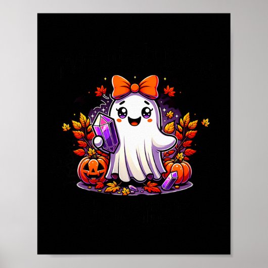 Womens Crystals Halloween Ghost Trendy Soky Bats N Poster (Voorkant)