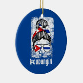 Womens cubaans meisje Cubaanse meisje Keramisch Ornament (Rechts)