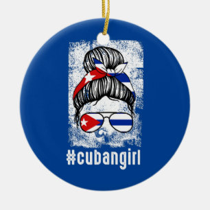 Womens cubaans meisje Cubaanse meisje Keramisch Ornament