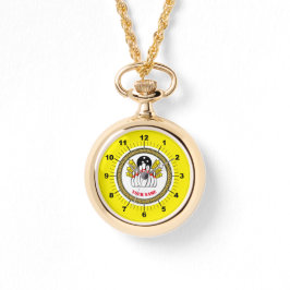 Women's Custom Bowling (naam toevoegen) Wraparound Horloge