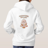 women's Cute Christmas hoodie (Achterkant)
