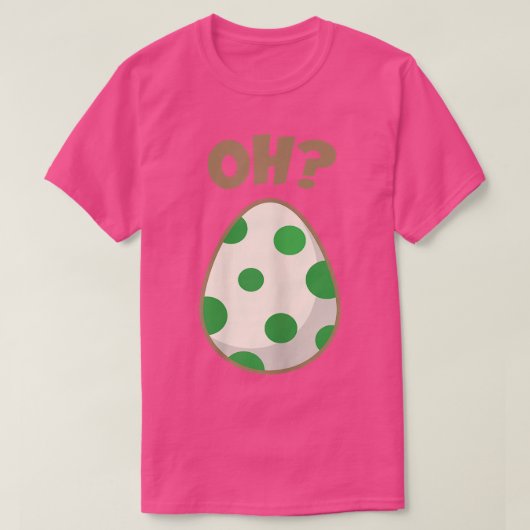 Womens Cute Egg Oh T-shirt (Design voorkant)