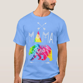 Womens Cute Funny Mama Beer Wildlife Geweldige moe T-shirt