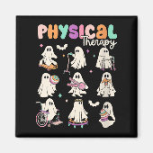 Womens Cute Ghost Physical Therapy Pt Physical The Magneet (Voorkant)
