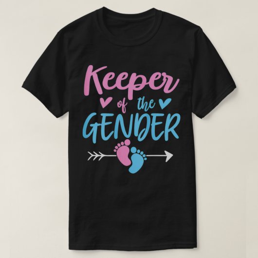 Womens Cute Keeper of Gender 2022 shirt Funny Bab (Design voorkant)