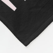 Womens Cute Let's Flamingle Nk Flamingo Summer Lov Fleece Deken (Hoek)