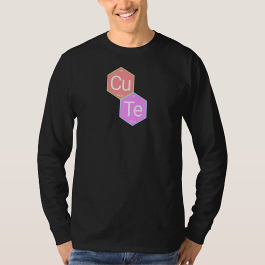 Womens CuTe Periodic Elements Premium T-shirt (Voorkant)