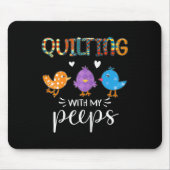 Womens Cute Quilting With My , Quilters  Muismat (Voorkant)