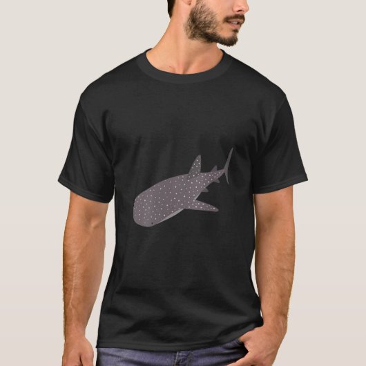 Womens Cute Whale Shark Kind T-shirt (Voorkant)