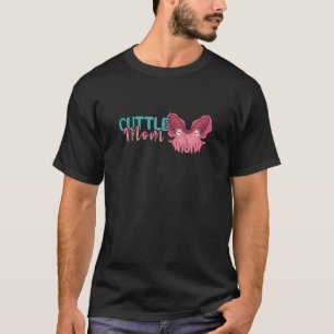 Womens Cuttle Ma Cuttlefish Marine Ocean Animals T-shirt