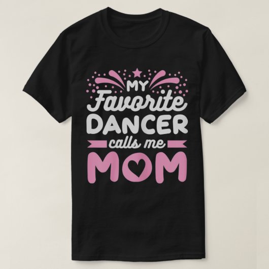 Womens Dance mama T-shirt (Design voorkant)
