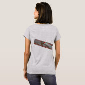 Women's "Dark Matters" colored t-shirt (Achterkant volledig)