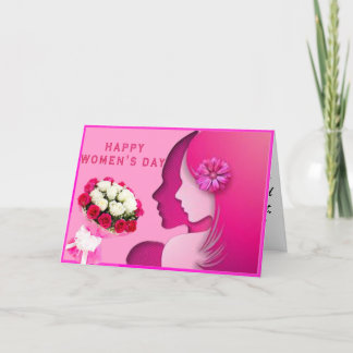 women's day card feestdagen kaart