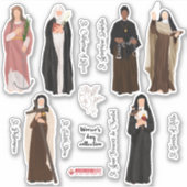 Women's Day Sticker Set Catholic Edition (Voorkant)