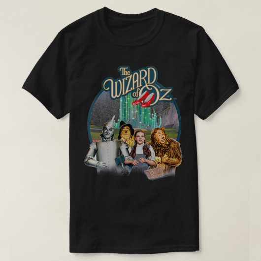 Womens de Tovenaar van Oz wij zijn weg om Tovenaar T-shirt (Design voorkant)
