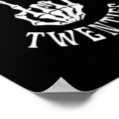 Womens Death To My Twenties Funny R I P 20s 30th B Poster (Hoek)