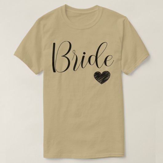 Womens Demonstratie blanke bride Bachelorette part T-shirt (Design voorkant)