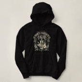Womens Dia de Muertos, fantastische ziekte van San Hoodie (Design voorkant)