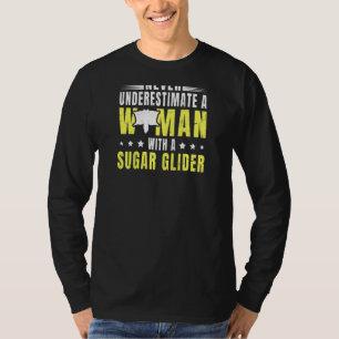 Womens die dieren drijven Australië voor een suike T-shirt