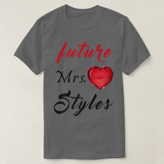 Womens Directioner Future Mrs Styles T-shirt (Design voorkant)