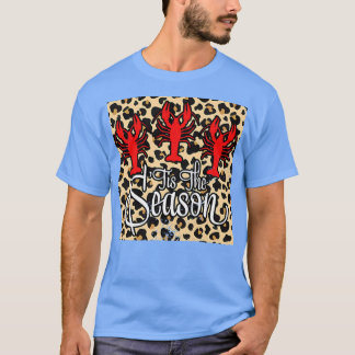 Womens dit is het seizoen van de kreupelvisserij t-shirt